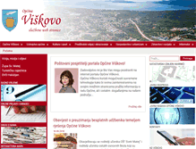 Tablet Screenshot of opcina-viskovo.hr